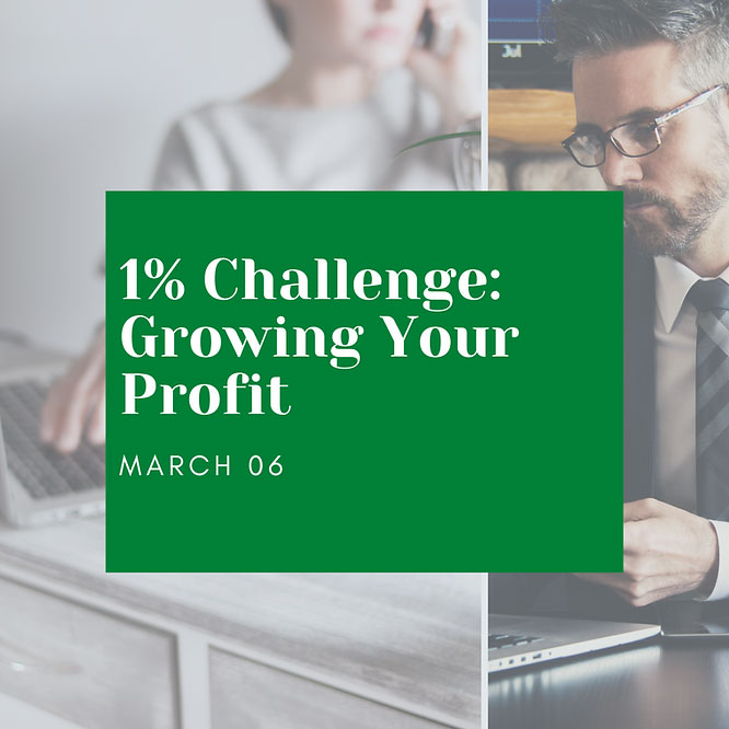 Embracing Profit First after the 1% Challenge