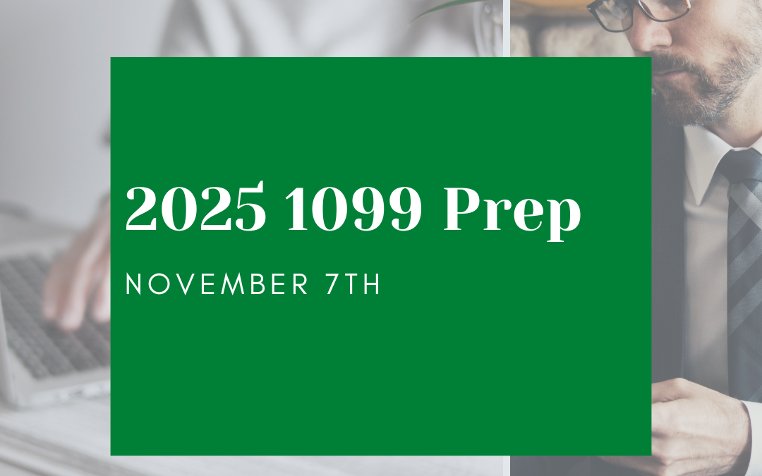 Time to Get a Jump on Your 1099s: Year-End Financial Prep
