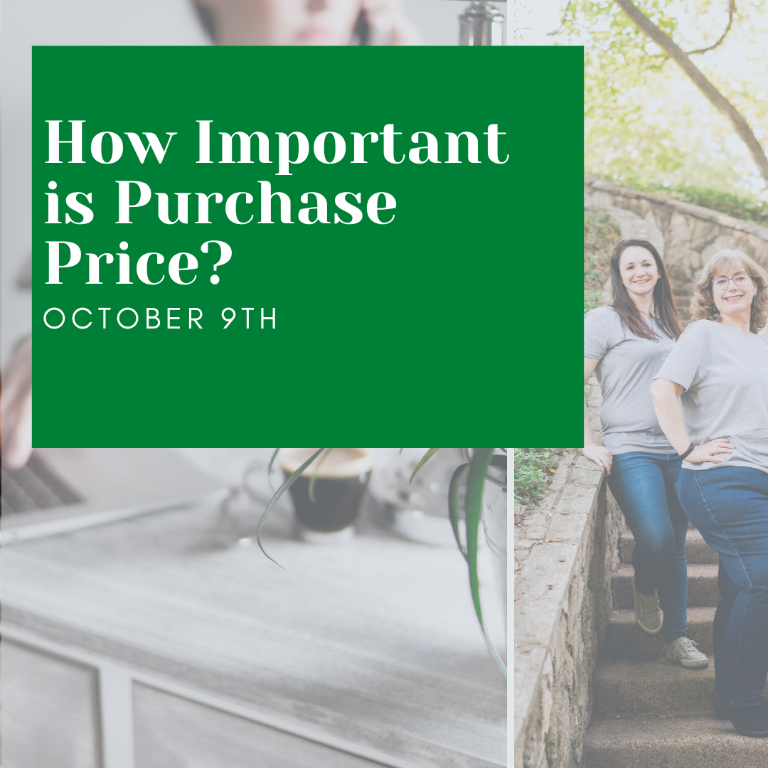 How Important is Purchase Price Article Banner